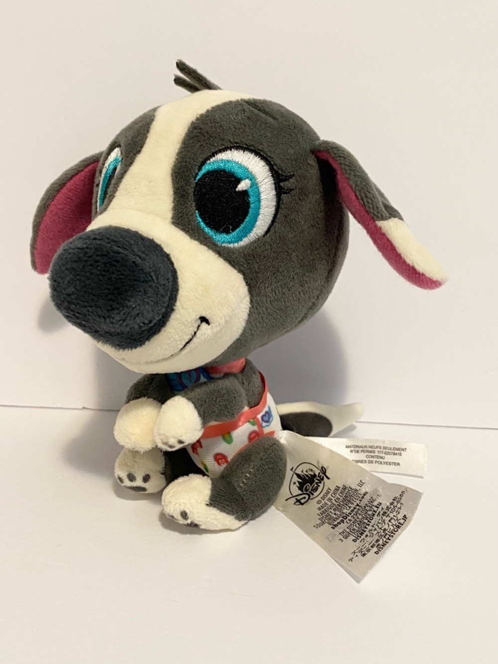 Disney Store Tots Pablo Puppy Dog Plush Babies T.O.T.S. Stuffed Animal Toy 6”